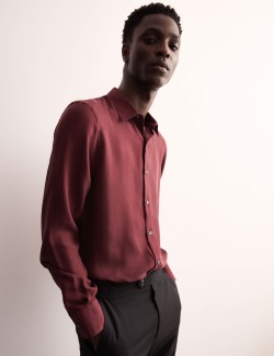 Košile z čistého hedvábí