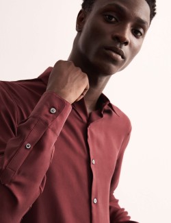 Košile z čistého hedvábí