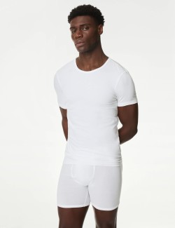 3pk Cotton Rich Cool & Fresh™ Vests