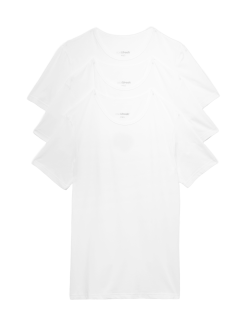 3pk Cotton Rich Cool & Fresh™ Vests