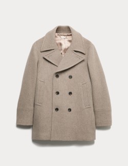 Italian Wool Revere Peacoat