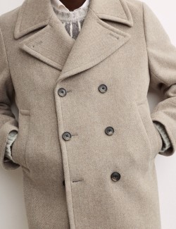 Italian Wool Revere Peacoat