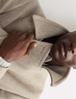 Italian Wool Revere Peacoat