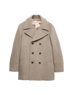 Italian Wool Revere Peacoat