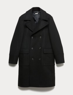 Italian Wool Revere Coat