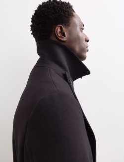 Italian Wool Revere Coat