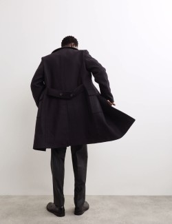 Italian Wool Revere Coat