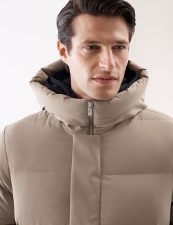 Péřová prošívaná bunda s motivem Stormwear™