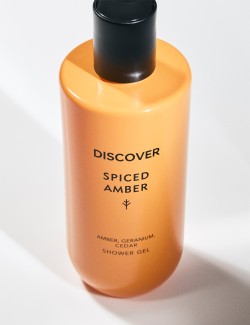 Sprchový gel s vůní ambrového koření z kolekce Discover, 300 ml