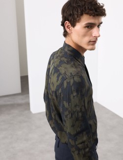 Regular Fit Floral Shirt