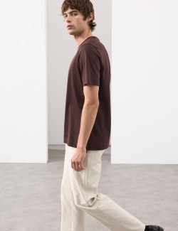 Tričko z prémiové bavlny, úzký střih