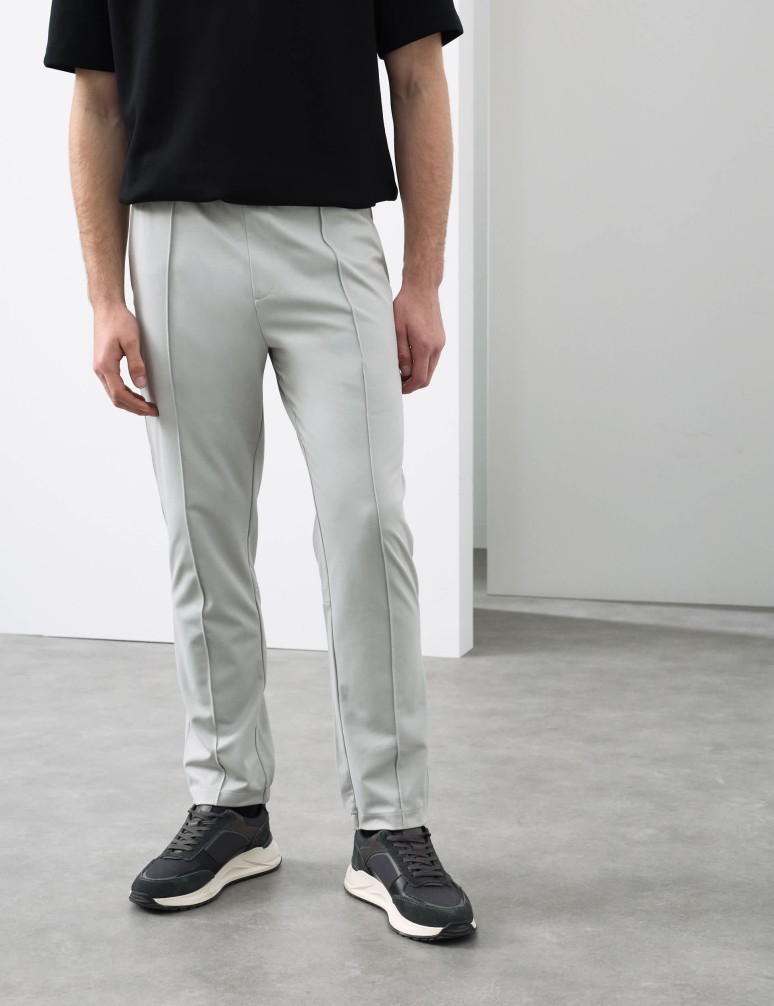 Funkční tepláky s elastickým pasem