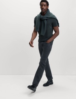 Tričko ke krku z čisté bavlny