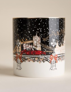 London Christmas Scene Mug