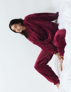 Fur Fleece Lounge Joggers