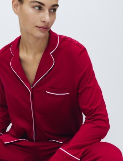 Bavlněný modalový pyžamový komplet Revere