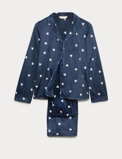 Flísová pyžamová souprava s potiskem
