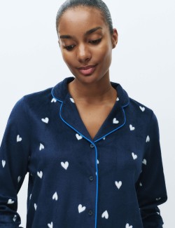 Flísová pyžamová souprava s potiskem