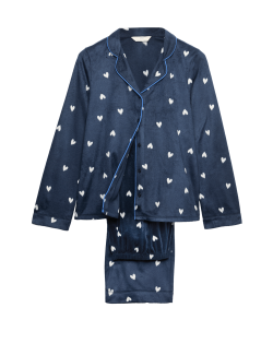 Flísová pyžamová souprava s potiskem
