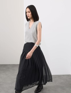 Tabard ze směsi vlny a kašmíru s česanou úpravou