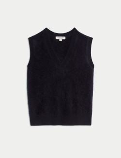 Tabard ze směsi vlny a kašmíru s česanou úpravou