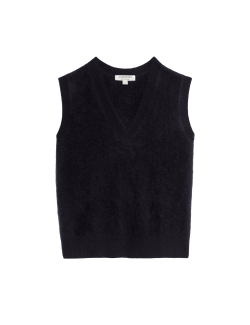 Tabard ze směsi vlny a kašmíru s česanou úpravou