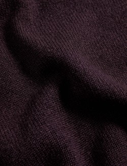 Pletený top s kašmírem a vysokým podílem vlny merino