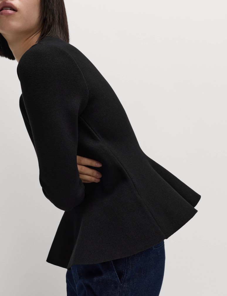 Soft Touch Crew Neck Knitted Top