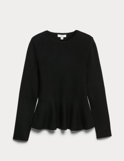 Soft Touch Crew Neck Knitted Top