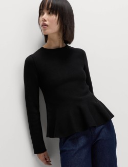 Soft Touch Crew Neck Knitted Top