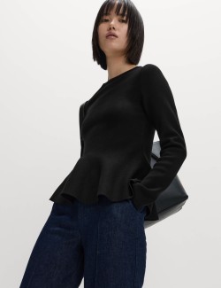 Soft Touch Crew Neck Knitted Top