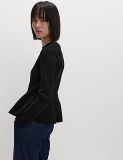 Soft Touch Crew Neck Knitted Top