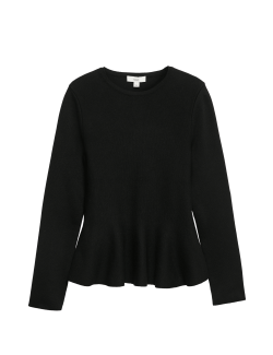 Soft Touch Crew Neck Knitted Top