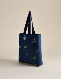 Vánoční taška s uchy z čisté bavlny s motivem Spencer Bear™