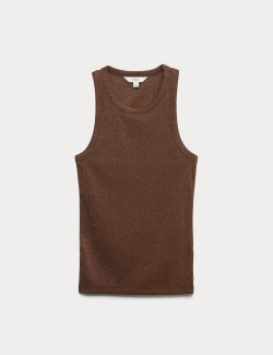 Třpytivé tílko, s vysokým podílem bavlny