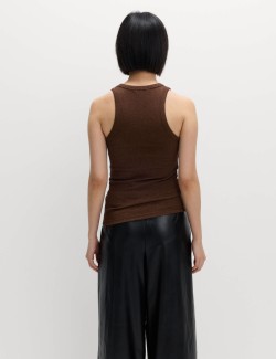 Třpytivé tílko, s vysokým podílem bavlny