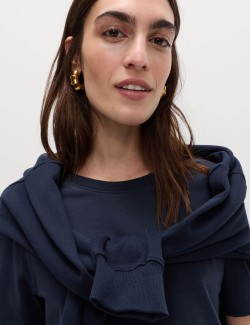 Tričko každodenního střihu, z čisté bavlny