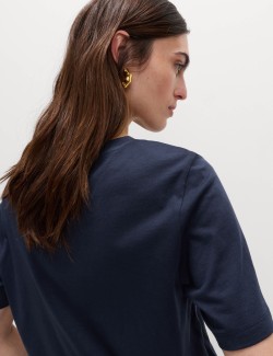 Tričko každodenního střihu, z čisté bavlny