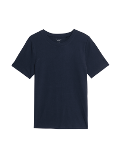 Tričko každodenního střihu, z čisté bavlny