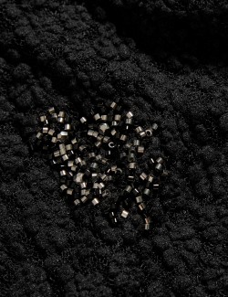 Žerzejový krajkový zdobený top