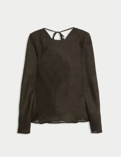 Texturovaná zateplená halenka