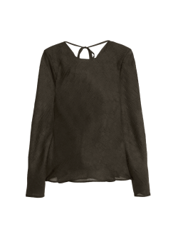 Texturovaná zateplená halenka