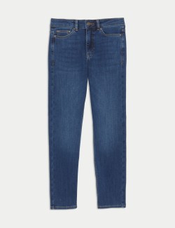 High Waisted Straight Leg Jeans
