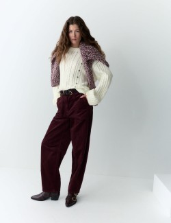 Embellished Knitted Button Detail Cardigan