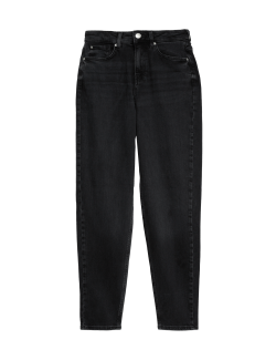 Džíny střihu Mom s vysokým pasem