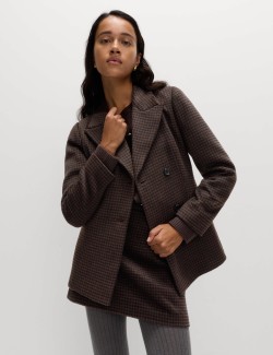 Kostkovaná mini sukně áčkového střihu Micro Dogtoot