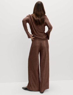 Sparkly Palazzo Trousers