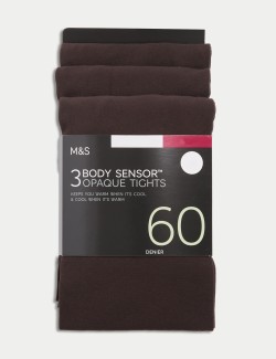 Punčochy Body Sensor™, 60 DEN, 3 páry v balení
