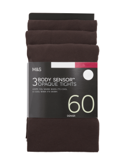 Punčochy Body Sensor™, 60 DEN, 3 páry v balení