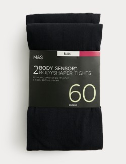 Tvarovací punčochy Body Sensor™, 60 DEN, 2 páry